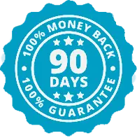 90-Day Money Back Guarantee Badge